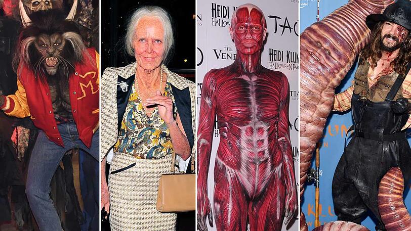 Ihr macht keine(r) was vor: Heidi Klums beste Halloween-Verwandlungen... Ihr macht keine(r) was vor: Heidi Klums beste Halloween-Verwandlungen...