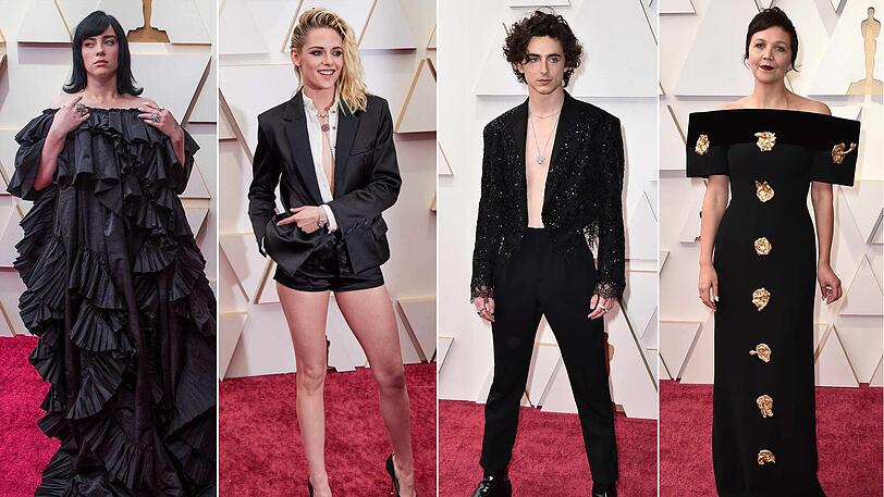 Die Promis haben bei den Oscars 2022 wieder einmal bewiesen, wie nah klassische Eleganz und modische Voll-Katastrophe beieinanderliegen