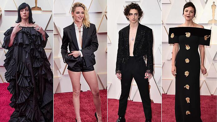 Die Promis haben bei den Oscars 2022 wieder einmal bewiesen, wie nah klassische Eleganz und modische Voll-Katastrophe beieinanderliegen