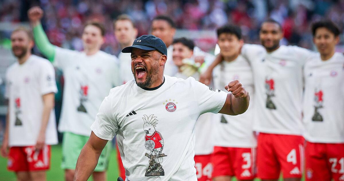 FC Bayern Meister 2025: 35. Titel nach 4:2 gegen Stuttgart – Kompany ...