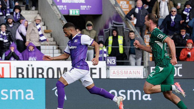 Die Fürther liefen immer wieder hinterher, so wie beim 1:0 für Osnabrück durch Daniel-Kofi Kyereh (l). Die Fürther liefen immer wieder hinterher, so wie beim 1:0 für Osnabrück durch Daniel-Kofi Kyereh (l).