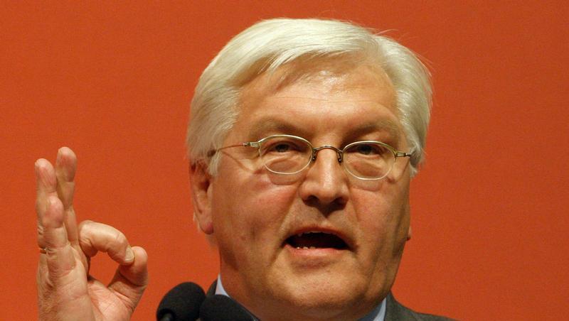 Der frühere Außenminister Frank-Walter Steinmeier Der frühere Außenminister Frank-Walter Steinmeier
