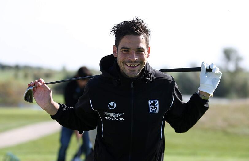 Der TSV 1860 beim Golfen auf Gut Häusern. Die Bilder