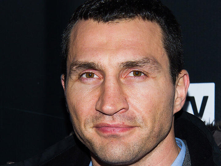 Wladimir Klitschko bei einer Party in New York
