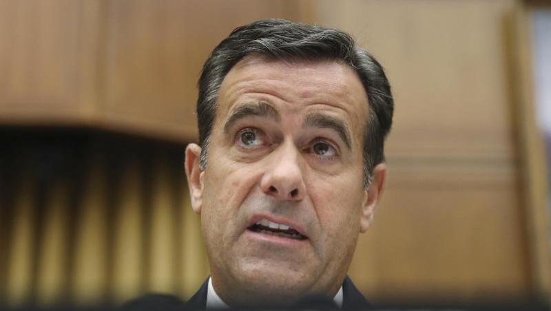 John Ratcliffe wird nicht neuer Geheimdienstkoordinator. John Ratcliffe wird nicht neuer Geheimdienstkoordinator.