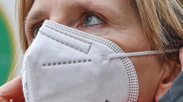 Wer in München ein Justizgebäude betritt, muss eine FFP-2-Maske tragen. (Symbolbild)