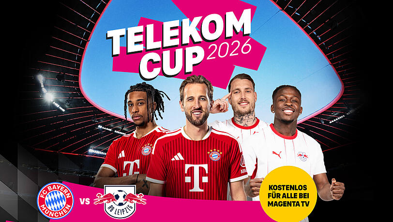 Der Telekom Cup findet am 15. August in der Allianz Arena statt. Der Telekom Cup findet am 15. August in der Allianz Arena statt.