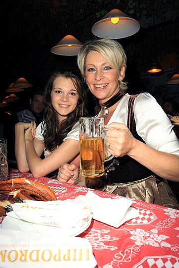 Claudia Jung mit Tochter Anna