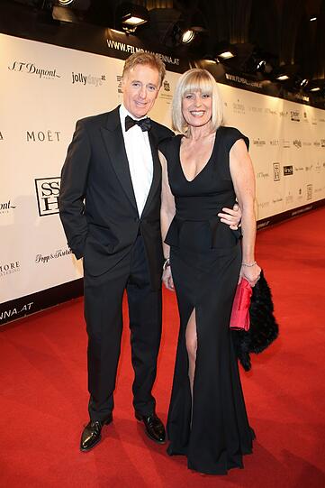 Schauspieler und Drehbuchautor Albert Fortell und Schauspielerin Mona Seefried