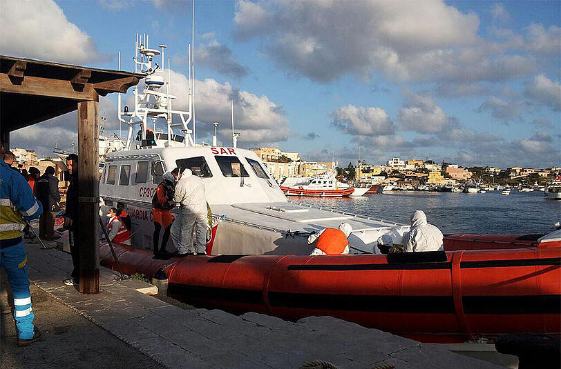 Die UN befürchtet, dass mehr als 300 Flüchtlinge im Mittelmeer gestorben sind.