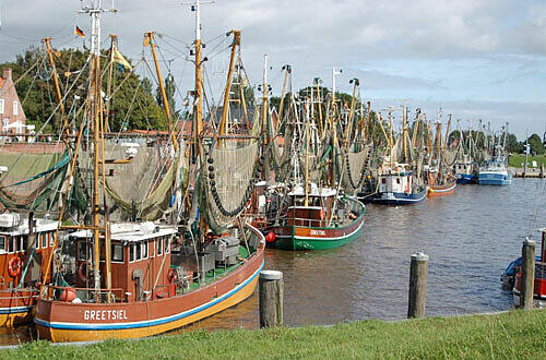 Hafen von Greetsiel, Foto: F. Cubigsteltig