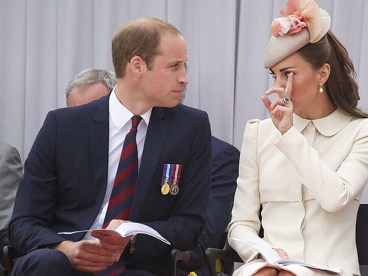 William und Kate bei einer Veranstaltung im August