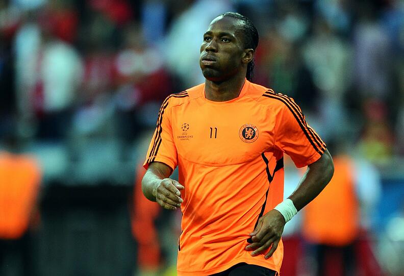 Der einzige Chelsea-Angreifer: Didier Drogba.