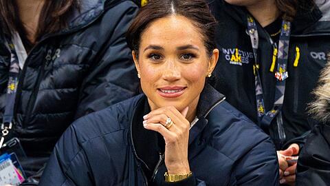 Herzogin Meghan, hier bei den Invictus Games 2025, verkauft künftig einen Crêpe-Mix und Kräutertees.