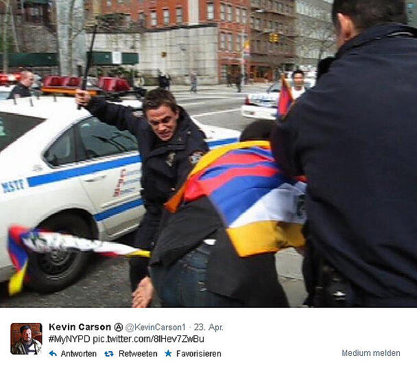 Die AZ zeigt die brutalsten Twitter-Bilder zum Hashtag #myNYPD!