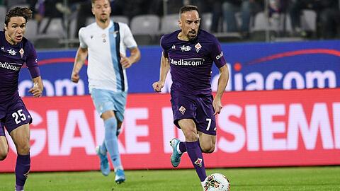 Franck Ribéry wechselte vom FC Bayern zum AC Florenz.