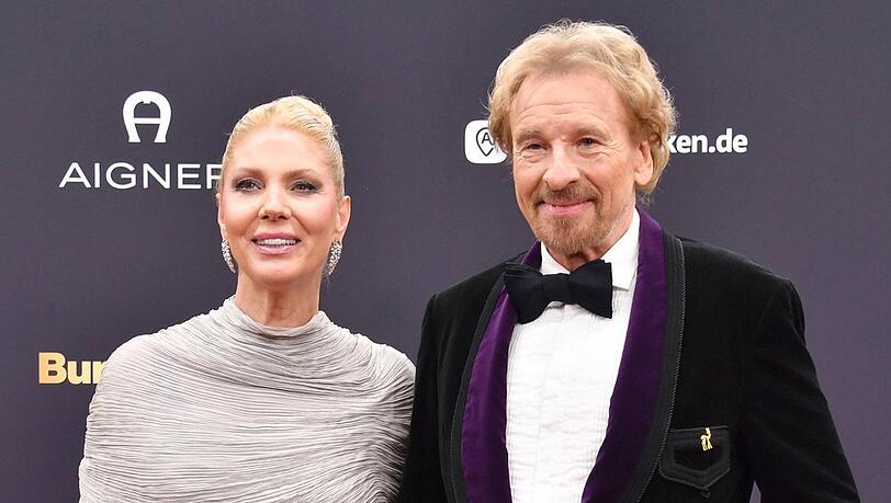 Thomas Gottschalk mit seiner Karina vor wenigen Wochen in München.