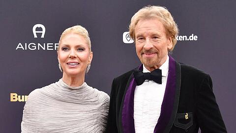 Thomas Gottschalk mit seiner Karina vor wenigen Wochen in München. Thomas Gottschalk mit seiner Karina vor wenigen Wochen in München.
