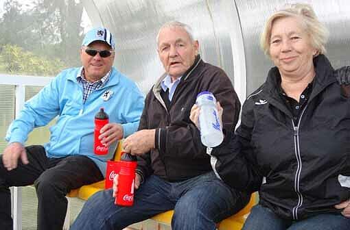 Löwen-Fan Hermann Heck: &bdquo;Im letzten Trainingslager im Sommer in Maria Taferl bin ich noch mit dem Radl hingefahren&ldquo;, sagt er. &bdquo;Doch da ich im Mai 80 Jahre alt werde, habe ich gesagt: Ich höre auf damit!&ldquo;