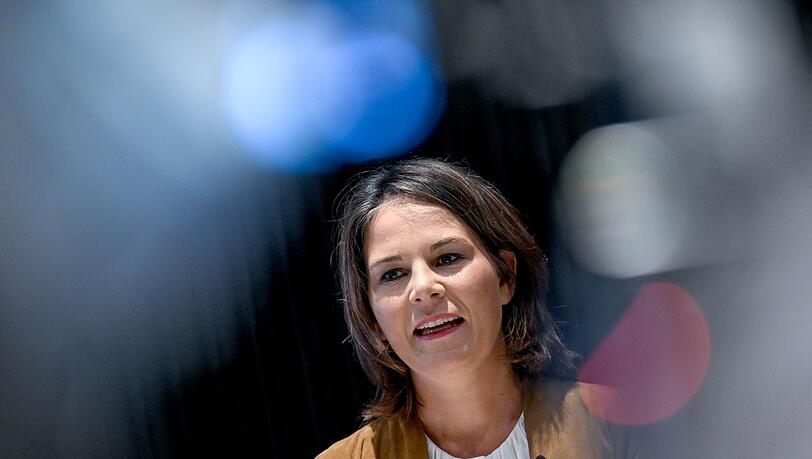 "Das ist Putins Krieg, und deshalb tue ich mich mit diesem Gedanken sehr schwer": Annalena Baerbock.