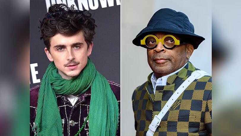 Timothée Chalamet (l.) und Spike Lee haben einiges gemeinsam.