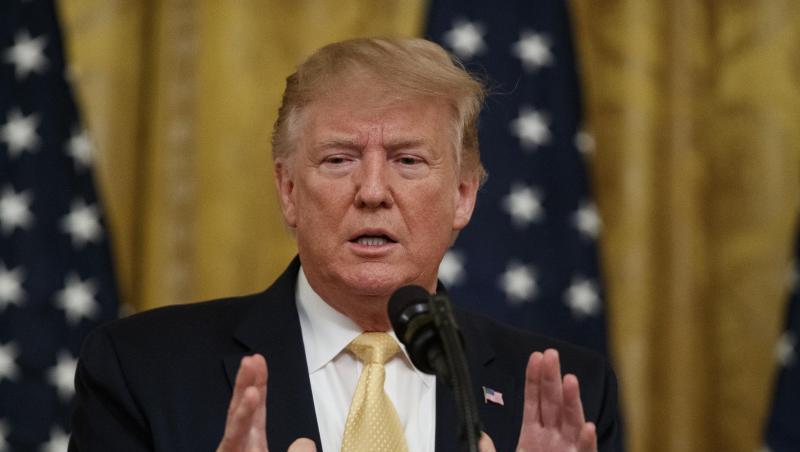 Die Abschiebungen würden am Sonntag beginnen, erklärte Trump. Die Abschiebungen würden am Sonntag beginnen, erklärte Trump.