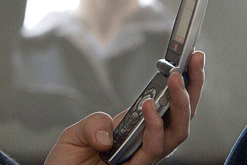 Drohung: Die Sex-SMS sollte der Ehefrau offenbart werden.
