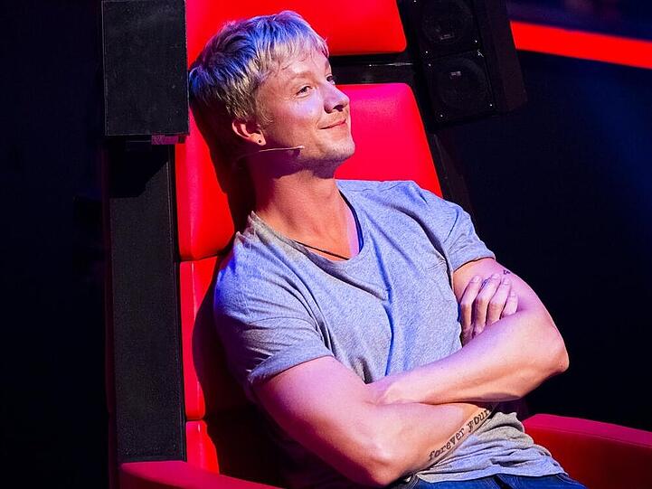 Samu Haber als Juror bei "The Voice of Germany"