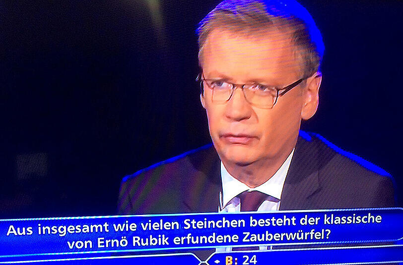 Unter Tränen zum Millionär: Leon Windscheid hat den Hauptgewinn bei Günther Jauchs Quiz geknackt. Dafür brauchte er aber die Hände des Moderators.