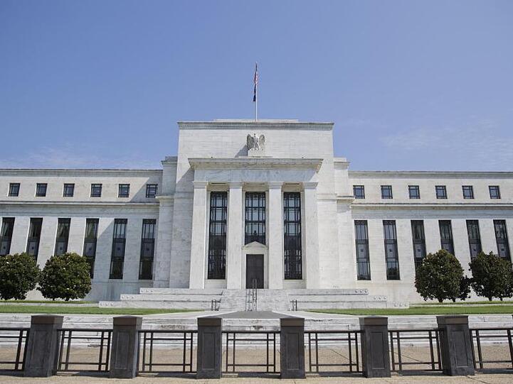 Der Hauptsitz der US-Notenbank Federal Reserve in Washington.