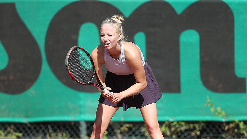 Tayisiya Morderger 2019 bei einem Tennisspiel. Trotz vermehrter TV-Auftritte hält sie weiterhin auch an ihrer Karriere als Sportlerin fest. Tayisiya Morderger 2019 bei einem Tennisspiel. Trotz vermehrter TV-Auftritte hält sie weiterhin auch an ihrer Karriere als Sportlerin fest.
