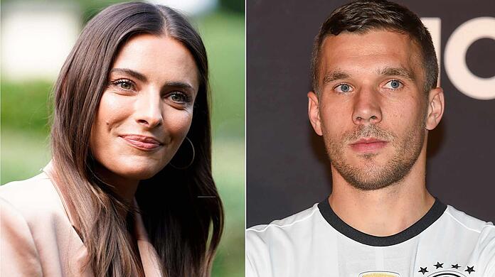 Sophia Thomalla hat sich für einen Scherz an Lukas Podolski gerächt.