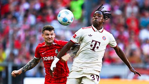 Youngster Mathys Tel tut sich zu Saisonbeginn schwer beim FC Bayern.