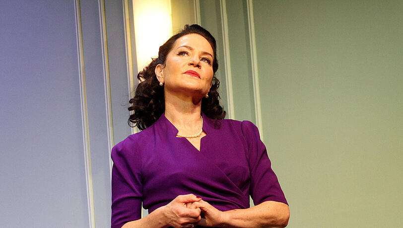 Bei Marisa Burger wurde es auf der B&uuml;hne sehr heikel.