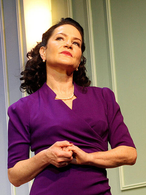 Bei Marisa Burger wurde es auf der B&uuml;hne sehr heikel.