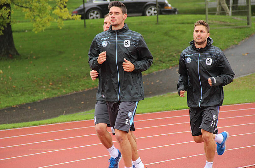 Die Spieler des TSV 1860 München bei Laktattest - die Bilder