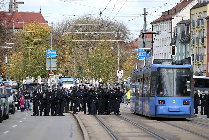 Impressionen vor dem Derby.
