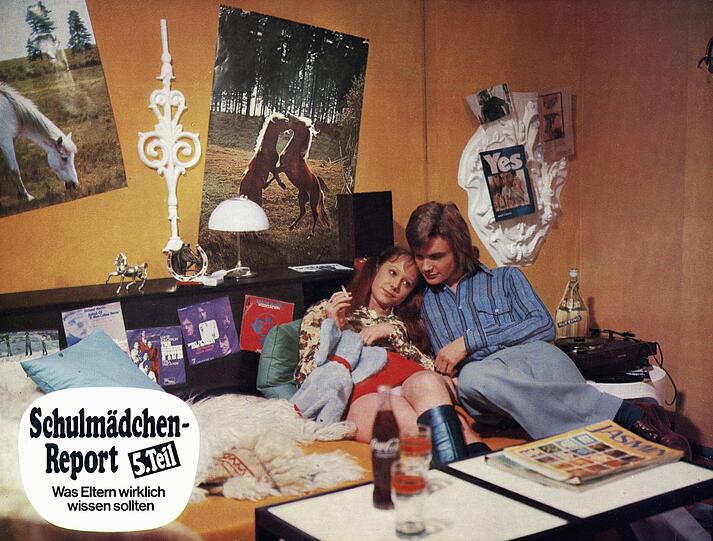 "Schulmädchen-Report": Diese Szenen flimmerten in den 70er Jahren über deutsche Kinoleinwände. Insgesamt gab es 13 Teile.