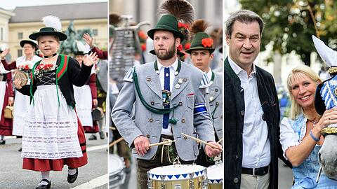 Der Trachten- und Schützenzug zur Münchner Theresienwiese war wieder für Groß und Klein eine tolle Veranstaltung, egal ob als Teilnehmer oder als Zuschauer.