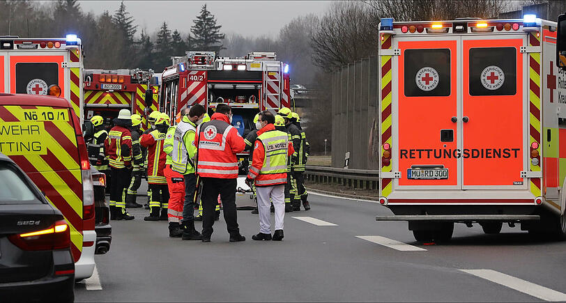 Der Geisterfahrer versachte einen Unfall und kam dabei ums Leben.