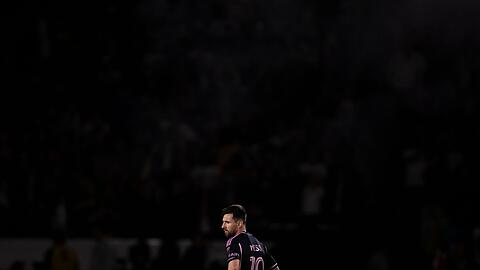 Lionel Messi traf in der zweiten Minute der Nachspielzeit zum Ausgleich.