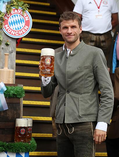 Wiesn-Profi Thomas Müller.