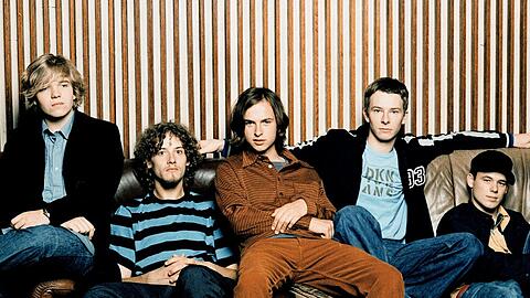 Die Band Echt, bestehend aus Gunnar, Puffi, Kim, Flo, Kai (v.l.n.r.).