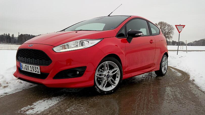 Kleiner Athlet mit 140 PS starkem Dreizylinder-Motor: Der Ford Fiesta Sport im AZ-Test.