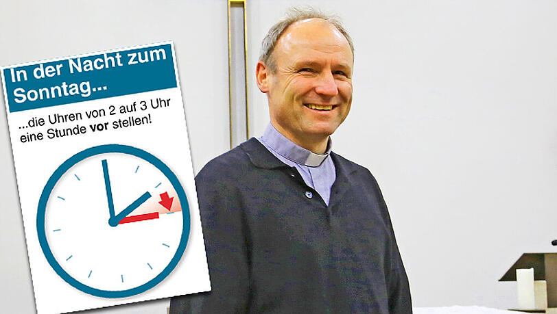 Pfarrer Bodo Windolf von der katholischen Gemeinde St. Maximilian Kolbe in Neuperlach: Die sehr frühe Ostermette heuer wird durch die Zeitumstellung ein bisserl hart. Pfarrer Bodo Windolf von der katholischen Gemeinde St. Maximilian Kolbe in Neuperlach: Die sehr frühe Ostermette heuer wird durch die Zeitumstellung ein bisserl hart.