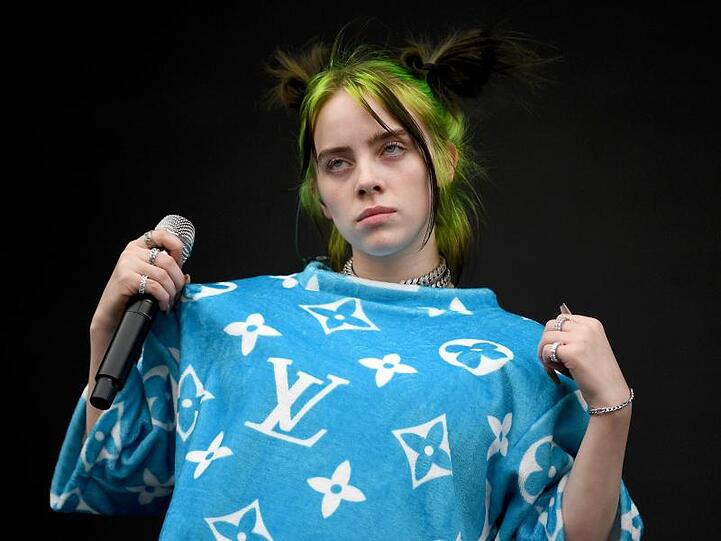 Billie Eilish beim Lollapalooza Festival in Berlin 2019.