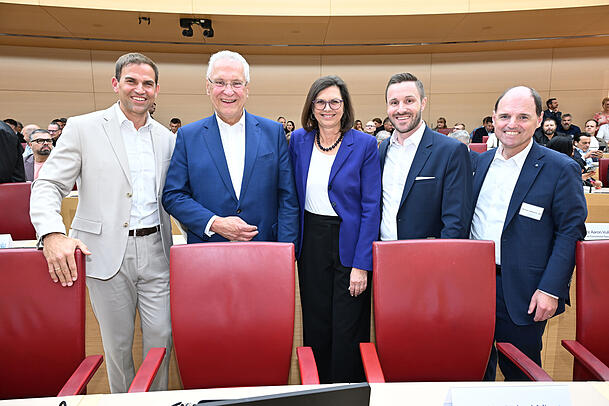 Maximilian B&ouml;ltl, Joachim Herrmann, Ilse Aigner, Daniel Artmann und Michael Hofmann