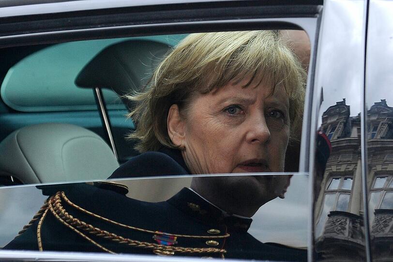 Merkel und Hollande feiern in Reims deutsch-französische Freundschaft. Die Bilder