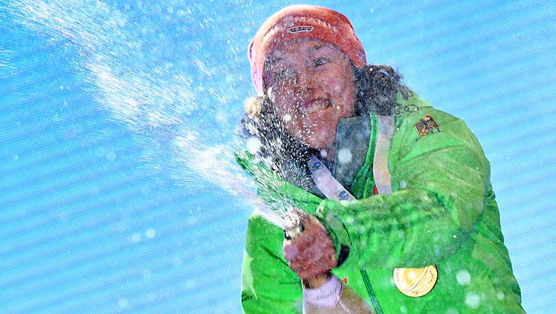 Laura Dahlmeier war der Star der WM. Laura Dahlmeier war der Star der WM.