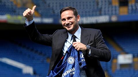 Zurück an alter Wirkungsstätte: Chelsea-Coach Frank Lampard.